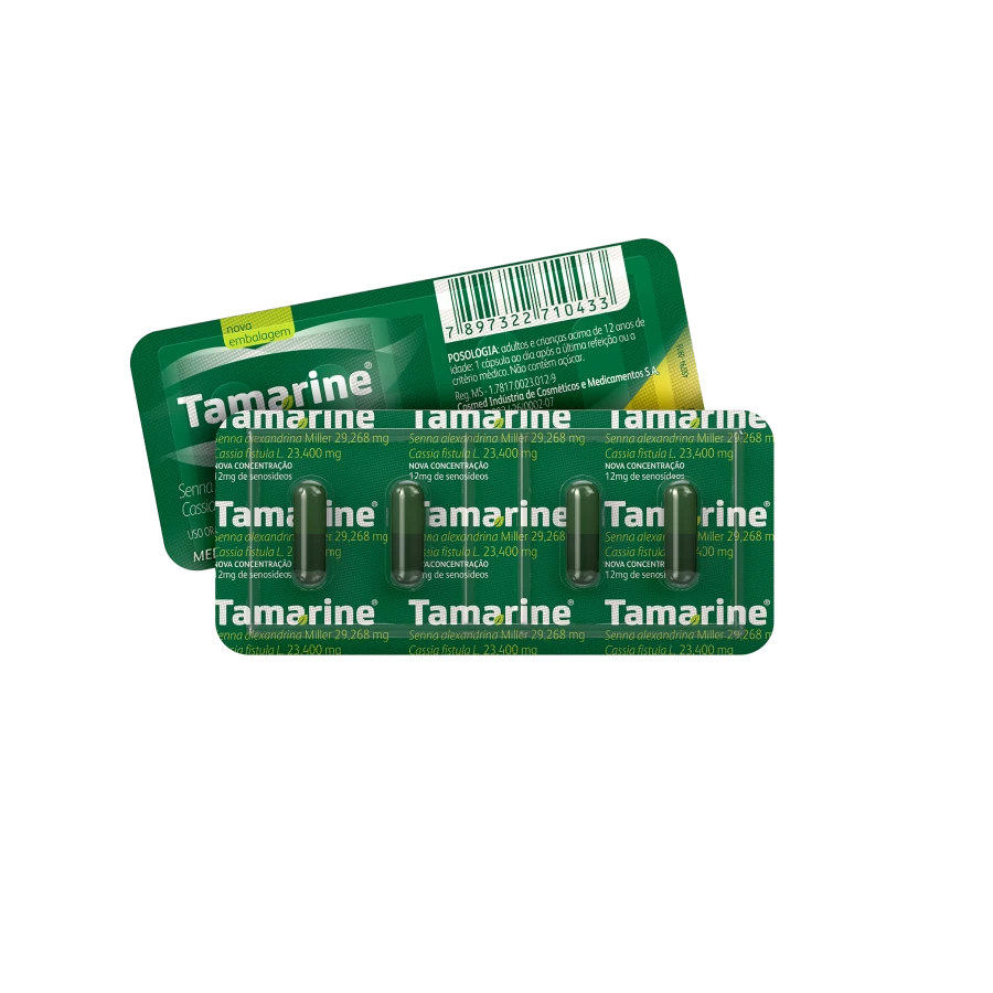 Embalagem Tamarine C??psulas 12mg