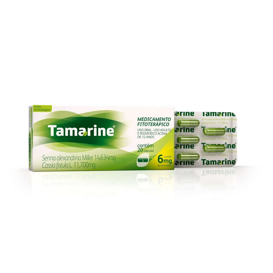 Embalagem Tamarine C??psulas 6mg