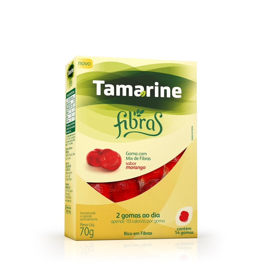 Embalagem Tamarine Fibras em Gomas
