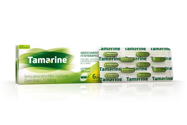 Foto da embalagem Tamarine Cápsulas 6mg